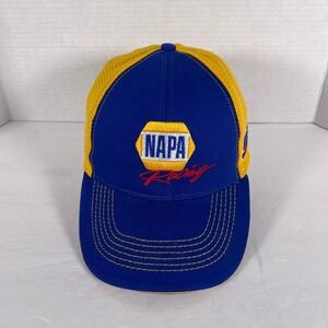 NAPA Racing Chase Elliott 9‎ NASCAR Embroidered Baseball Cap Blue Yellow